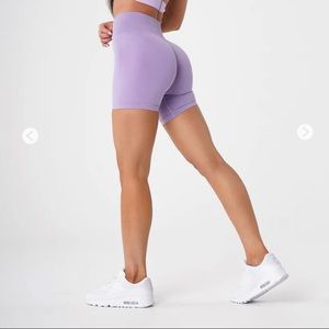 NVGTN Lilac Pro Shorts